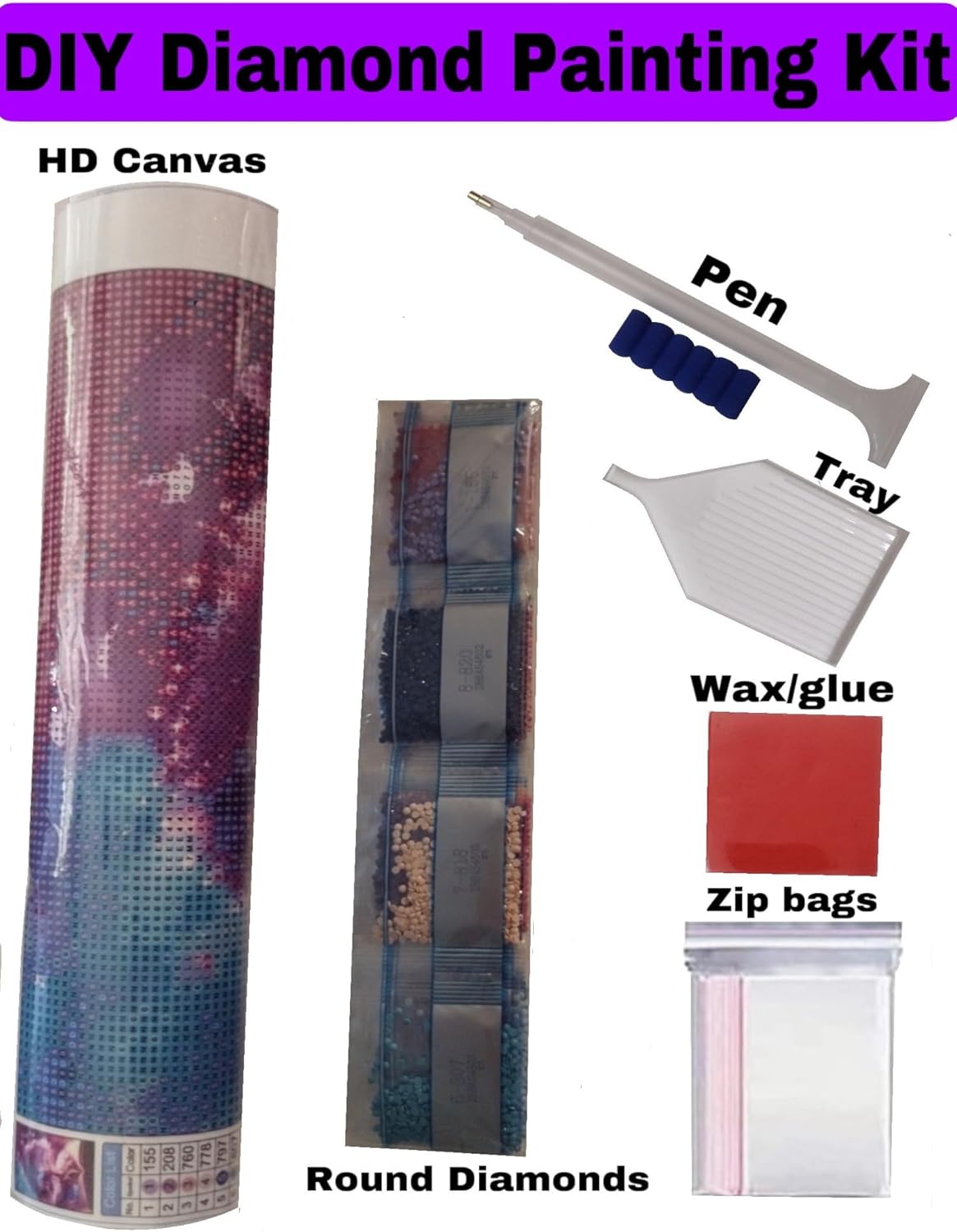 3DKOR Kits de pintura de diamantes 5D para adultos, kit de arte de diamantes de árbol de la vida para adultos, arte de gemas para adultos, kits de