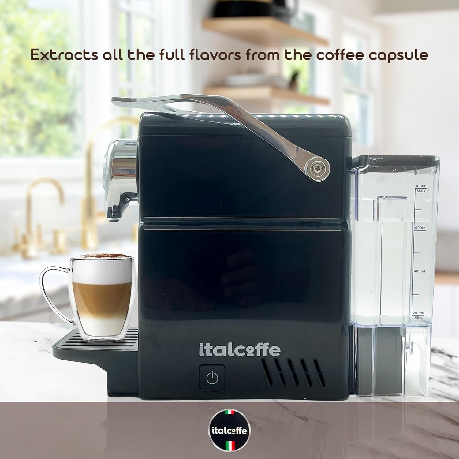 Italcoffe Cápsulas de espresso italiano compatibles 100% con Nespresso, paquete variado, cápsulas de café, inspiración italiana, café italiano, 100