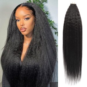 Starlet – Extensiones de cabello humano adhesivas 12A, 100% virgen, 22 pulgadas, 20 unidades de 1.76 ozpaquete, extensiones de cabello adhesivas sin Starlet – Extensiones de cabello humano adhesivas 12A, 100% virgen, 22 pulgadas, 20 unidades de 1.76 ozpaquete, extensiones de cabello adhesivas sin