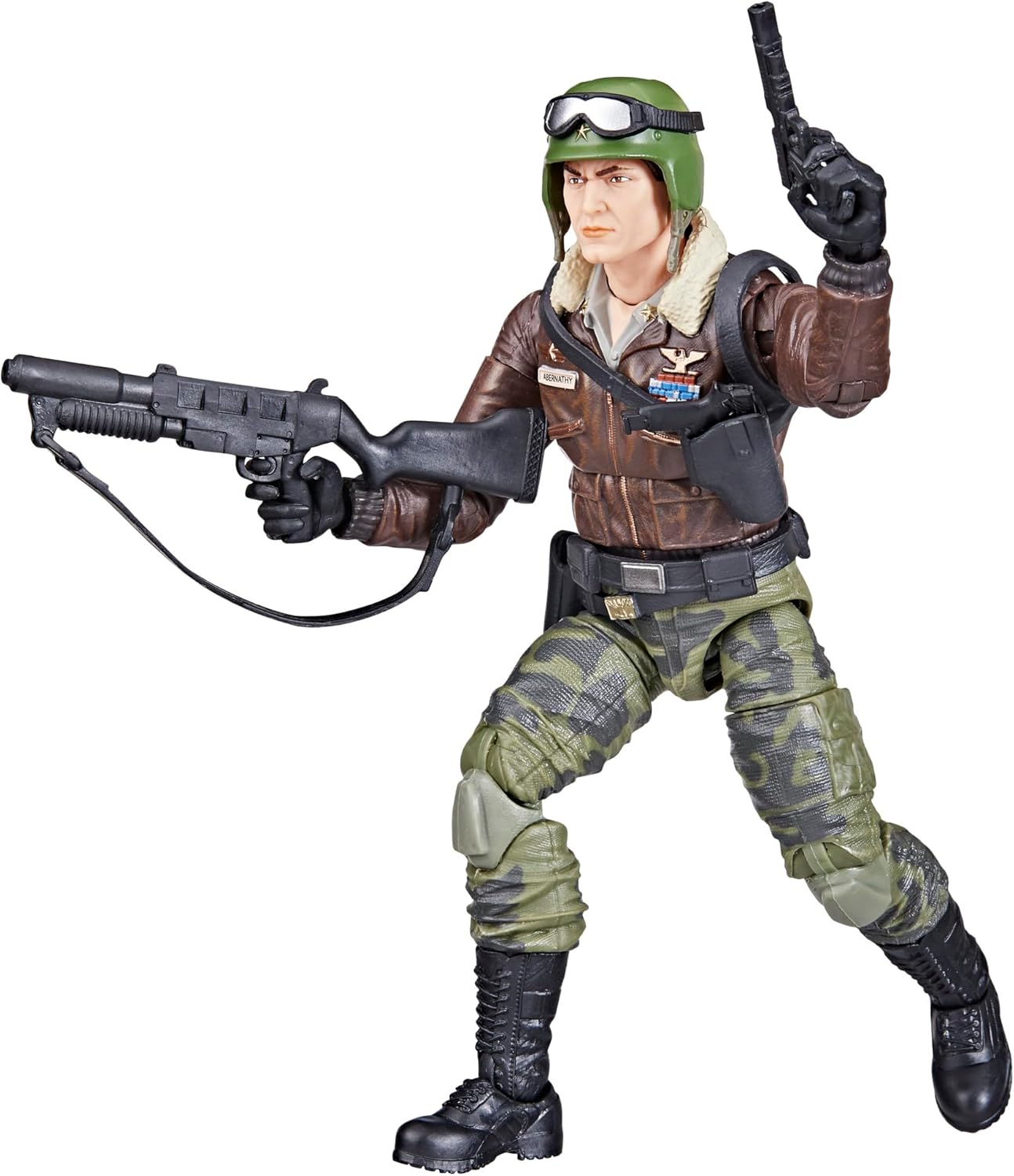 G.I. Joe Clayton Hawk Abernathy – Figura de acción coleccionable, 103, figuras de acción de 6 pulgadas para niños y niñas, con 7 piezas de accesorios