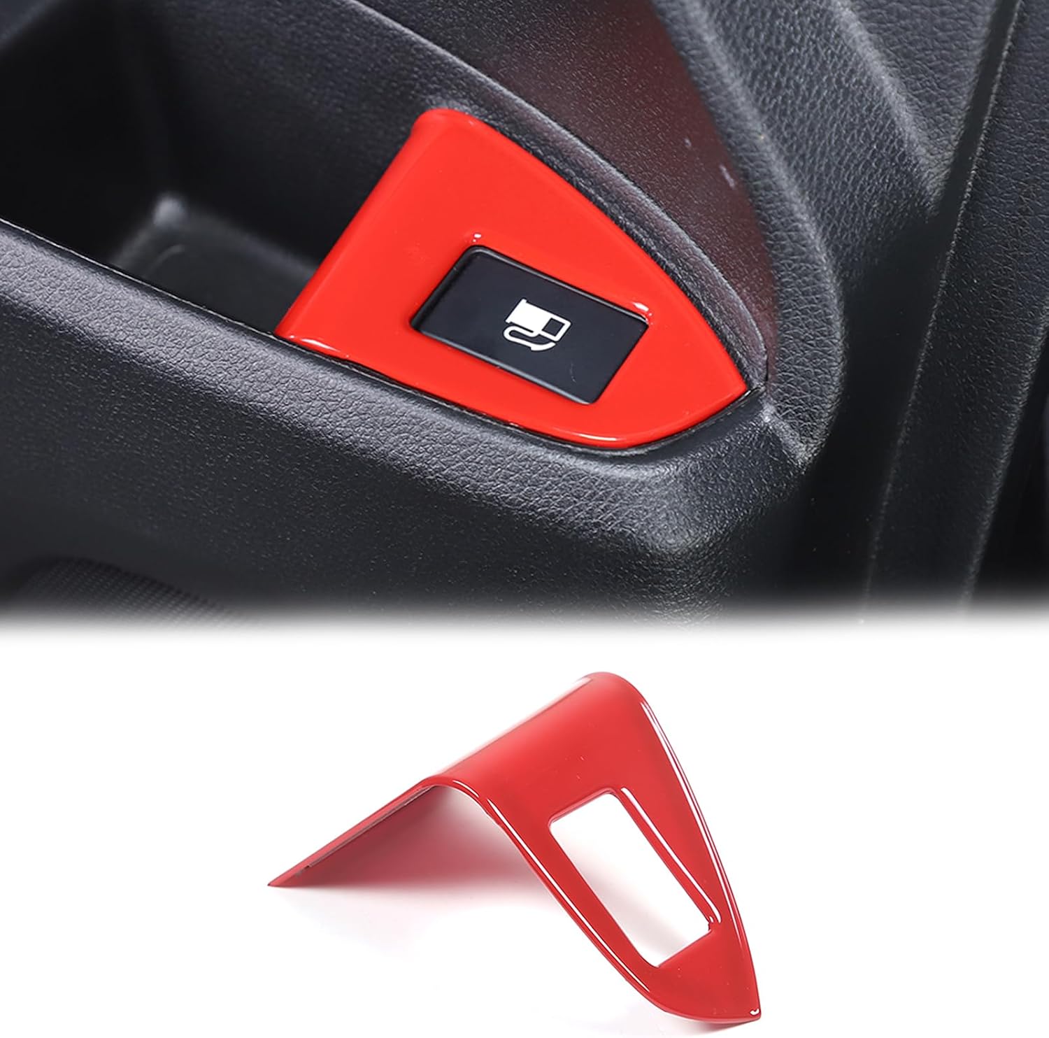 Marco de botón de interruptor de tapa del tanque de combustible para Honda Pilot 2016-2022Ridgeline 2017-2023Passport 2019-2023, accesorios de