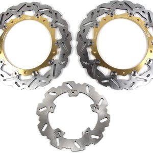 Arashi Rotores de disco de freno delantero y trasero para BMW S1000RR 2009-2018  S1000R 2014-2017 NAKED 2014-2018 Accesorios de repuesto de Arashi Rotores de disco de freno delantero y trasero para BMW S1000RR 2009-2018  S1000R 2014-2017 NAKED 2014-2018 Accesorios de repuesto de