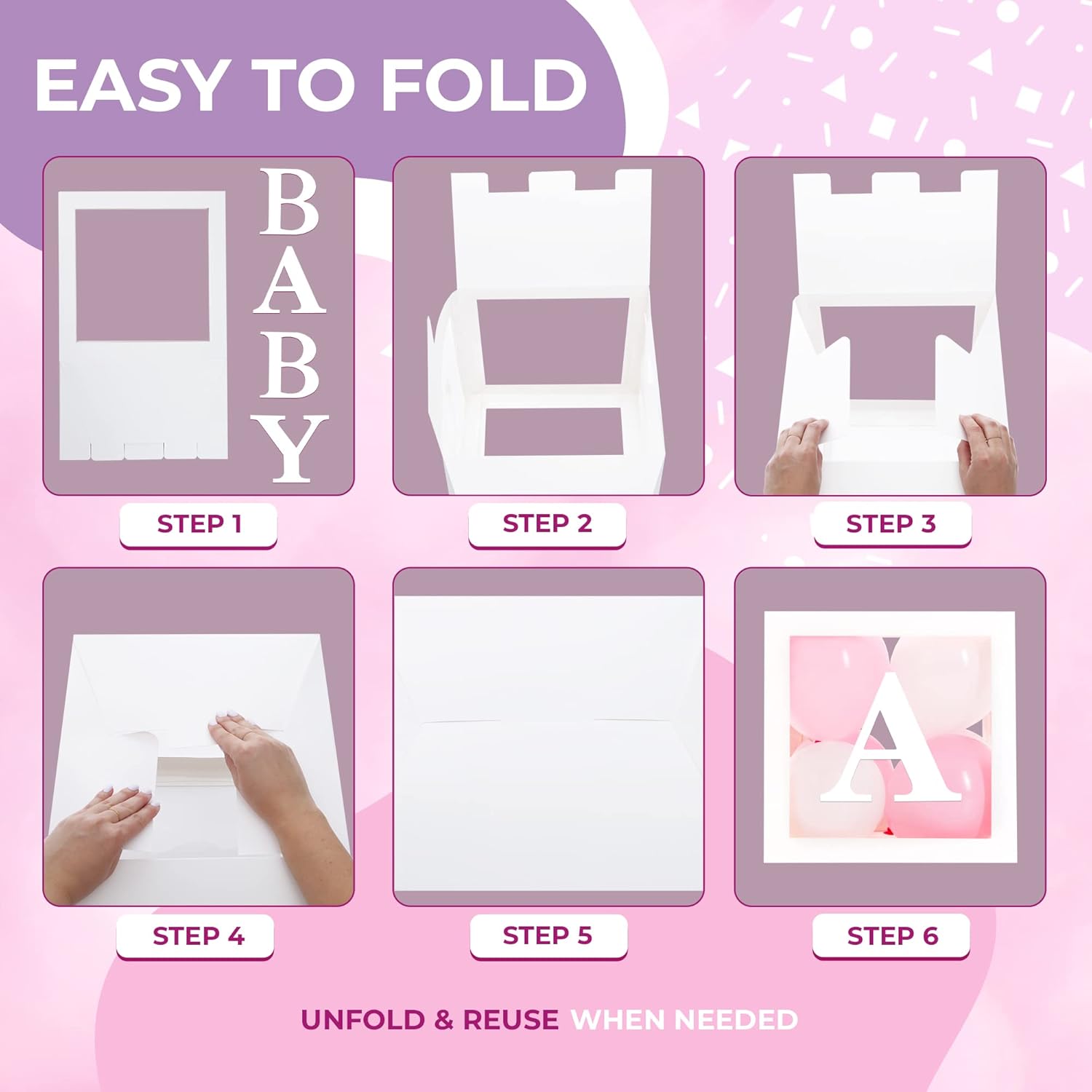 Cajas de ducha para bebé