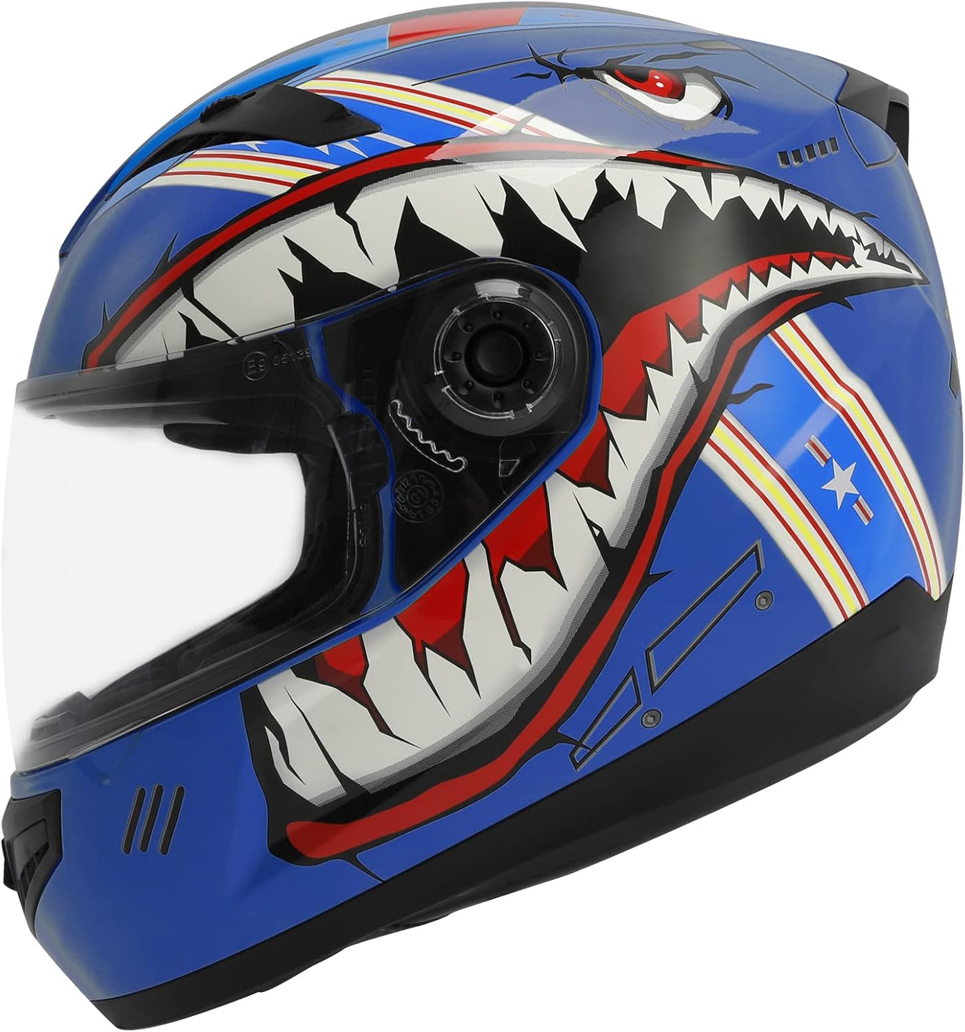 SLMOTO Casco de motocross DOT para jóvenes y niños, casco de calle todoterreno para motocross, casco ATV