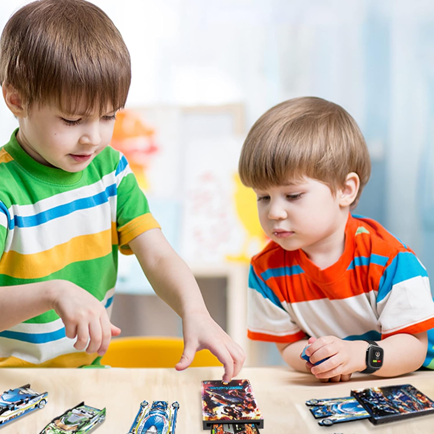 Correa de nailon de repuesto para niños compatible con Xplora X5  XGO 2XGO 3, correas de reloj de velcro diseñadas especialmente para niños y niñas,