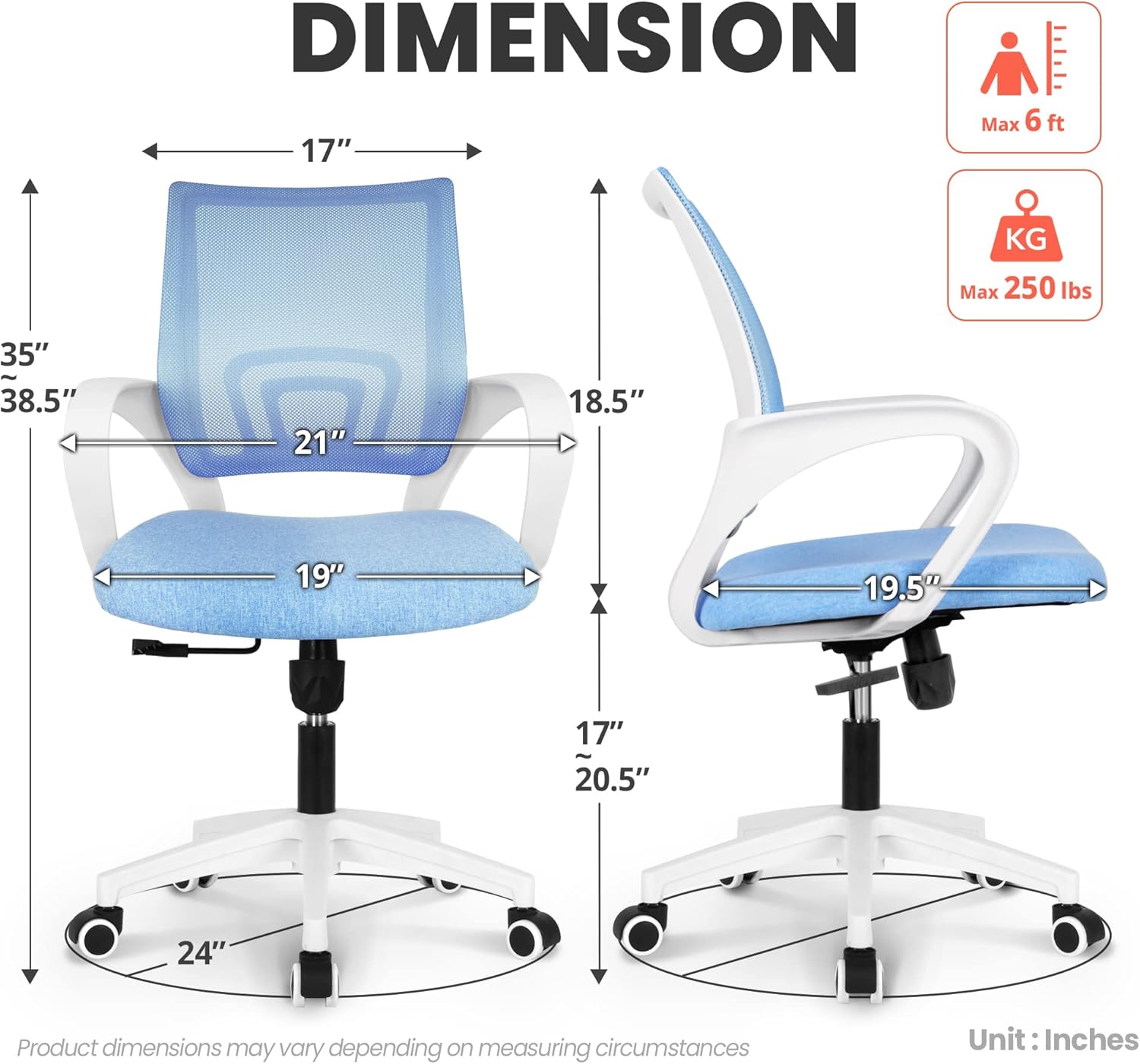 NEO CHAIR Silla de escritorio para computadora de oficina, para juegos, cojín ergonómico de respaldo medio, soporte lumbar con ruedas, cómodo