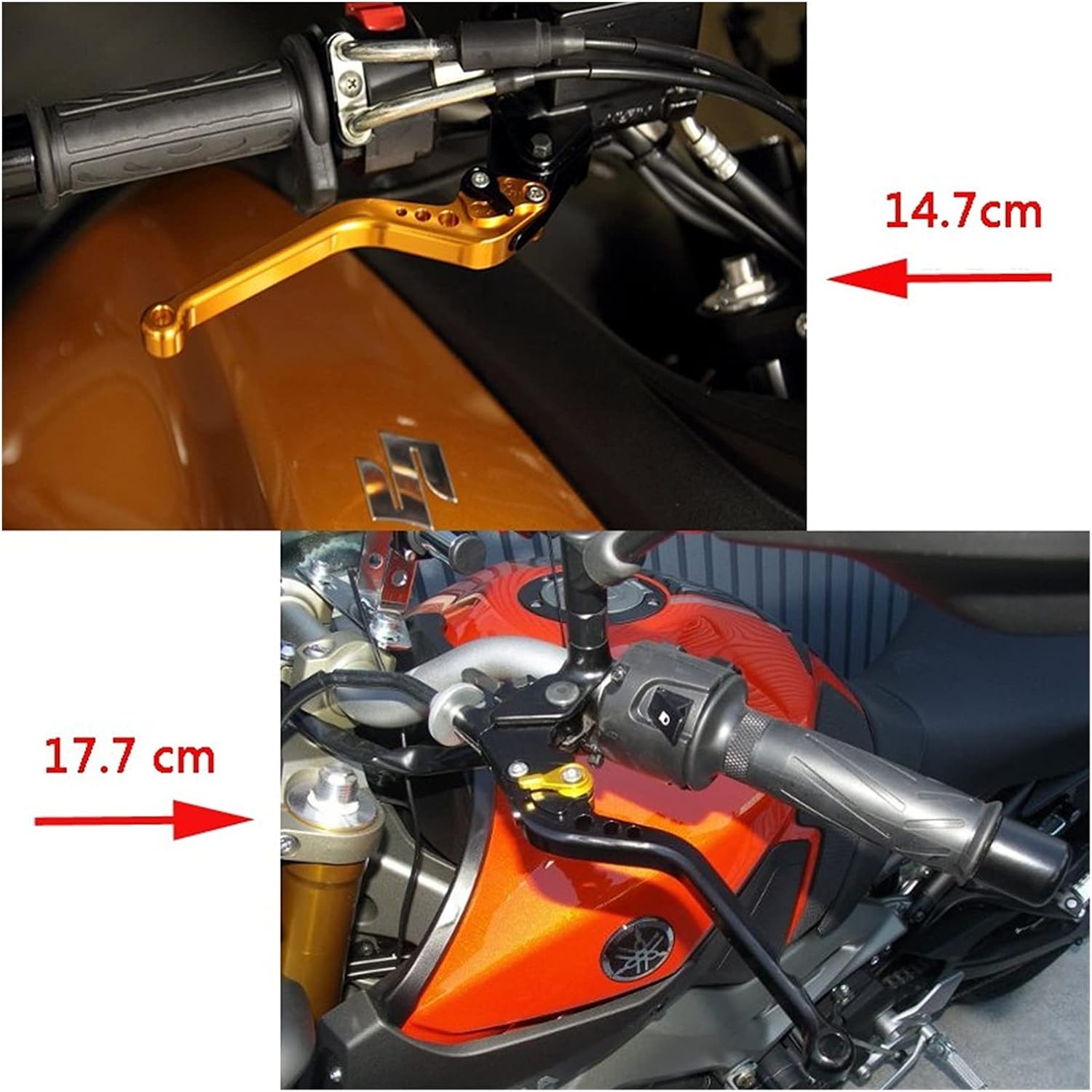 Accesorios de motocicleta CNC ajustable palanca de embrague de freno de motocicleta para Bajaj Pulsar 200 NS 200 NS200 Accesorios de aluminio para