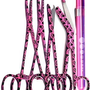 Tijeras de vendaje de 5.5 pulgadas, tijeras de puntada de 4.5 pulgadas, hemostato de 5.5 pulgadas, rectas y curvas, luz de diagnóstico hecha de Tijeras de vendaje de 5.5 pulgadas, tijeras de puntada de 4.5 pulgadas, hemostato de 5.5 pulgadas, rectas y curvas, luz de diagnóstico hecha de