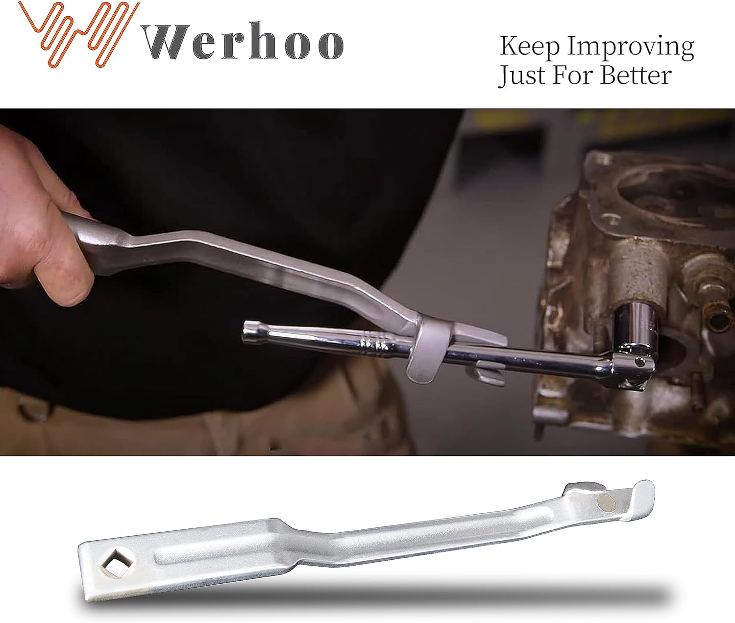 Barra extensora de llave de 15 pulgadas con imán, extensión de llave con orificio de 12 pulgada, para mecánicos, comerciantes de garaje, manitas