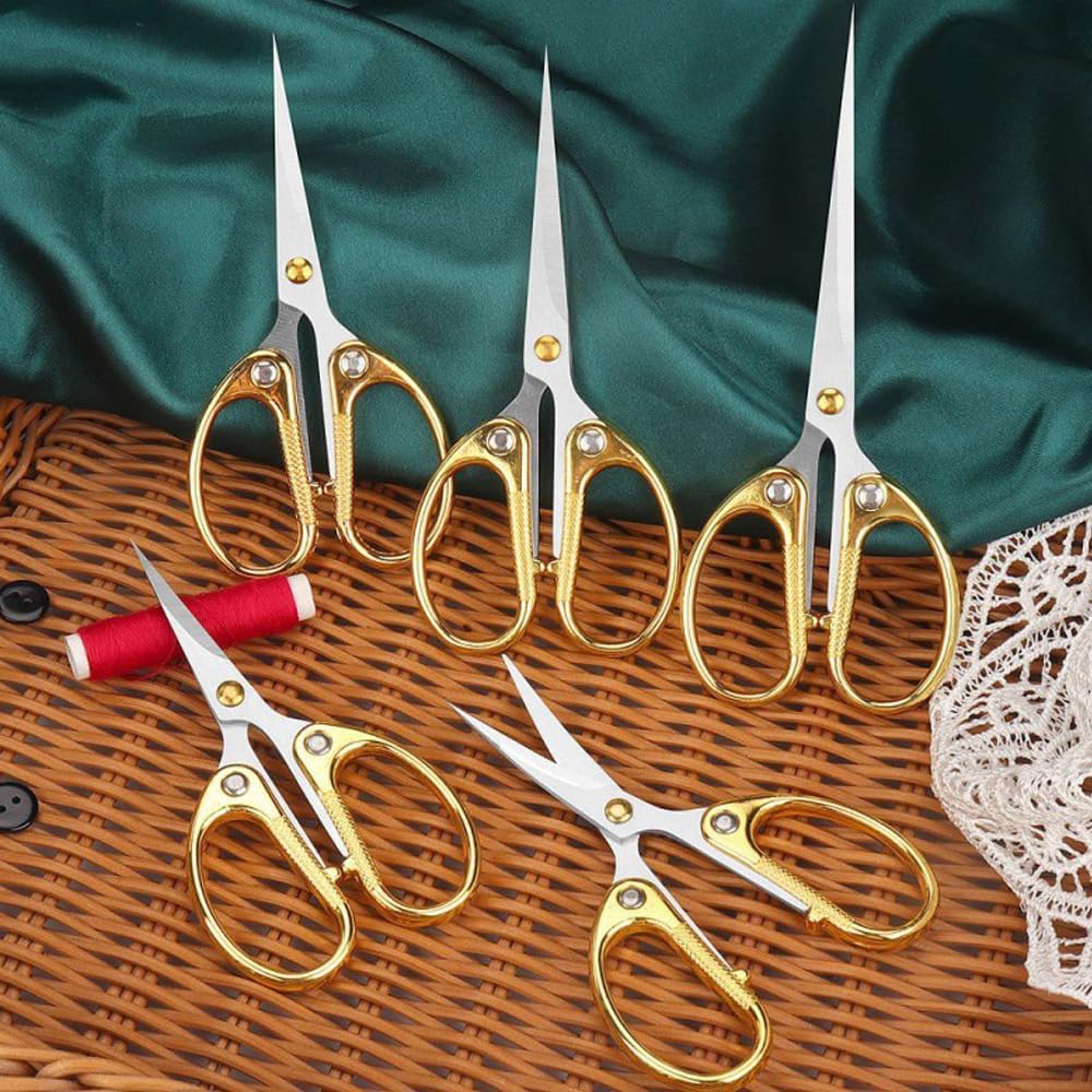 Tijeras de oficina de precisión de 5 pulgadas, tijeras multiusos, tijeras ultra afiladas para oficina, escuela secundaria, profesores, estudiantes,