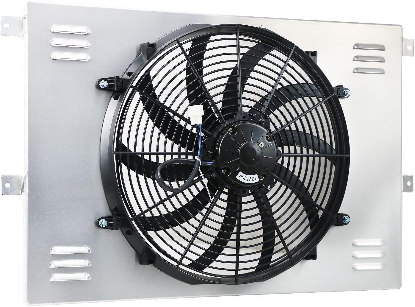 KUUHLERSAT Ventilador eléctrico de aluminio para Dodge BDW 100 200 300 Ramcharger 5.2L 5.9L