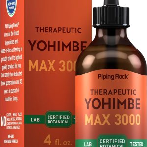 Super Yohimbe Extracto de corteza  4 onzas  Sin alcohol  Vegetariano, sin OMG, suplemento sin gluten  por Piping Rock Super Yohimbe Extracto de corteza  4 onzas  Sin alcohol  Vegetariano, sin OMG, suplemento sin gluten  por Piping Rock