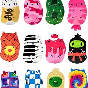 Cats vs Pickles – Bolsas misteriosas – Chonks – Juego de 12 paquetes limitado exclusivo de ondas – Peluche relleno de frijoles (1600BB) Cats vs Pickles – Bolsas misteriosas – Chonks – Juego de 12 paquetes limitado exclusivo de ondas – Peluche relleno de frijoles (1600BB)