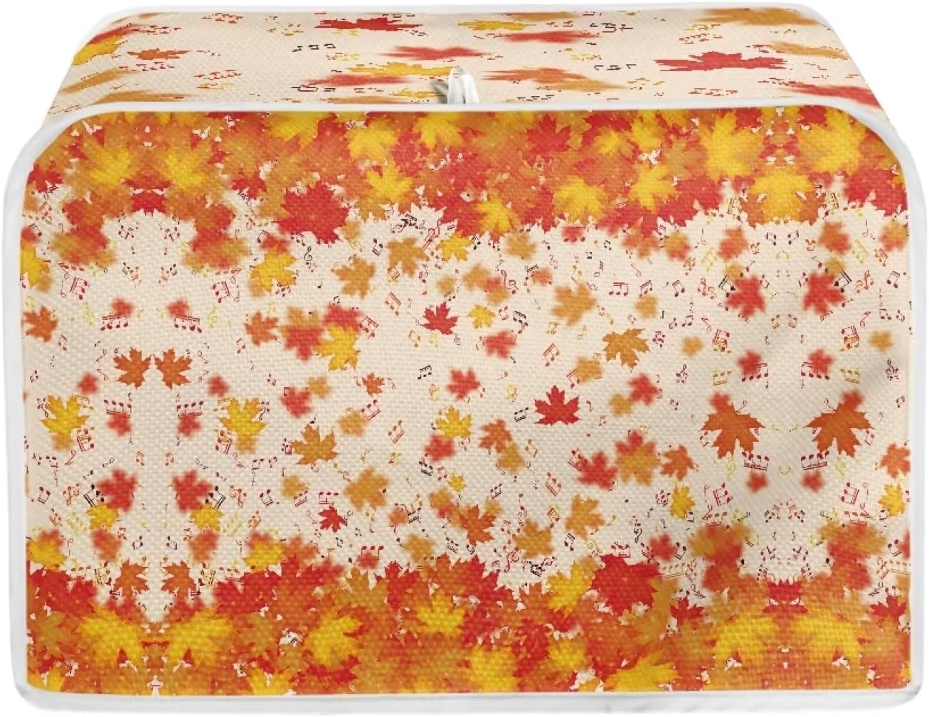 Fundas para tostadoras de Acción de Gracias de arce de otoño, 4 rebanadas, fundas para horno, decoración de Acción de Gracias, tostadoras de