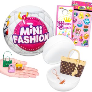 Zuru 5 Surprise Mini Brands Fashion Mystery Set – Paquete con calcomanías Shopkins (Serie de moda) Zuru 5 Surprise Mini Brands Fashion Mystery Set – Paquete con calcomanías Shopkins (Serie de moda)