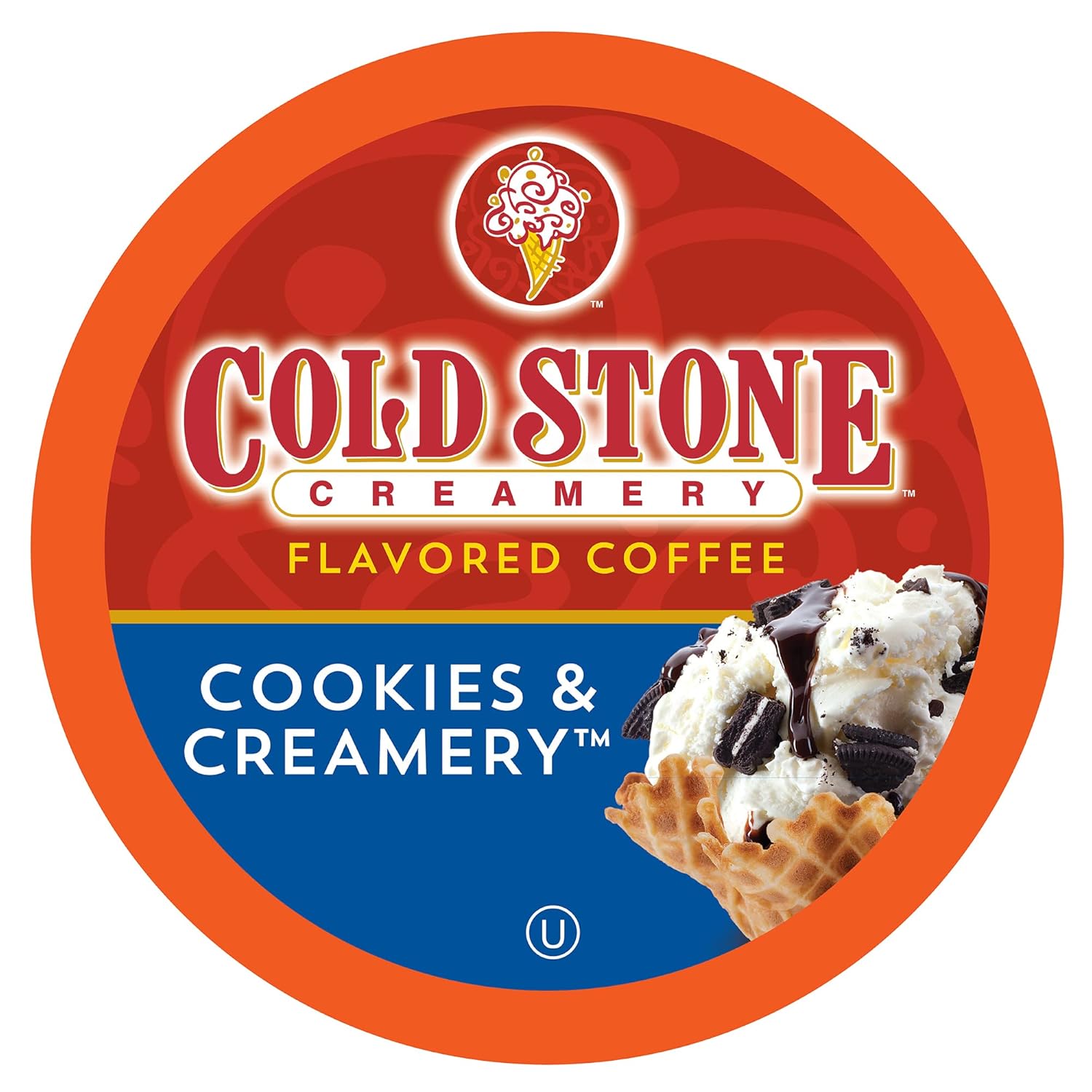 Cold Stone – Bebidas cremosas, galletas y cápsulas de café con sabor a helado cremoso, compatible con cafeteras K Cup incluyendo 2.0, 40 unidades