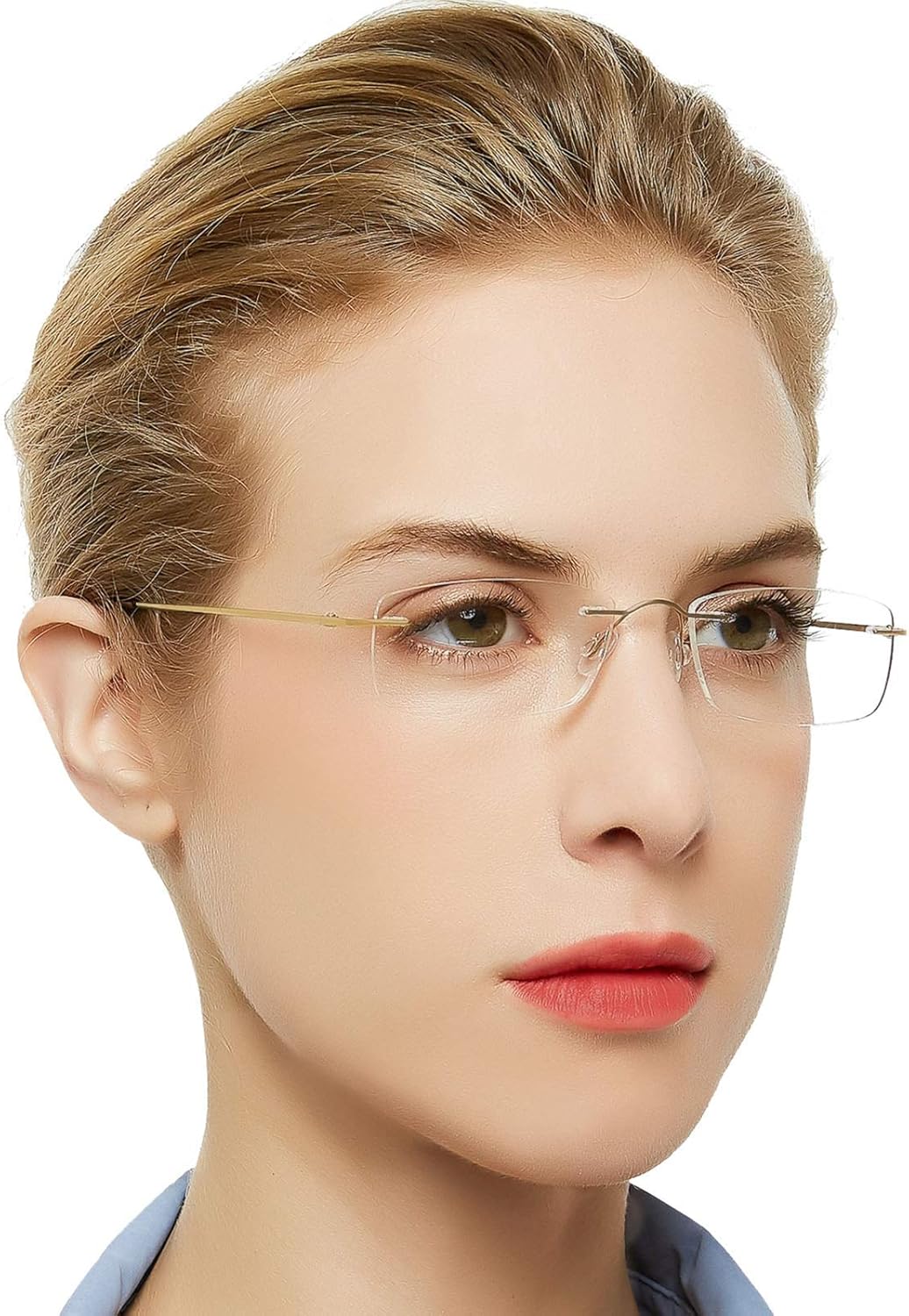 OCCI CHIARI Gafas de lectura 2.0 para hombre y mujer, lector sin marco, bisagra de resorte duradera 1.0 1.5 2.0 2.5 3.0 3.5 potencia 1.25 1.75 2.25