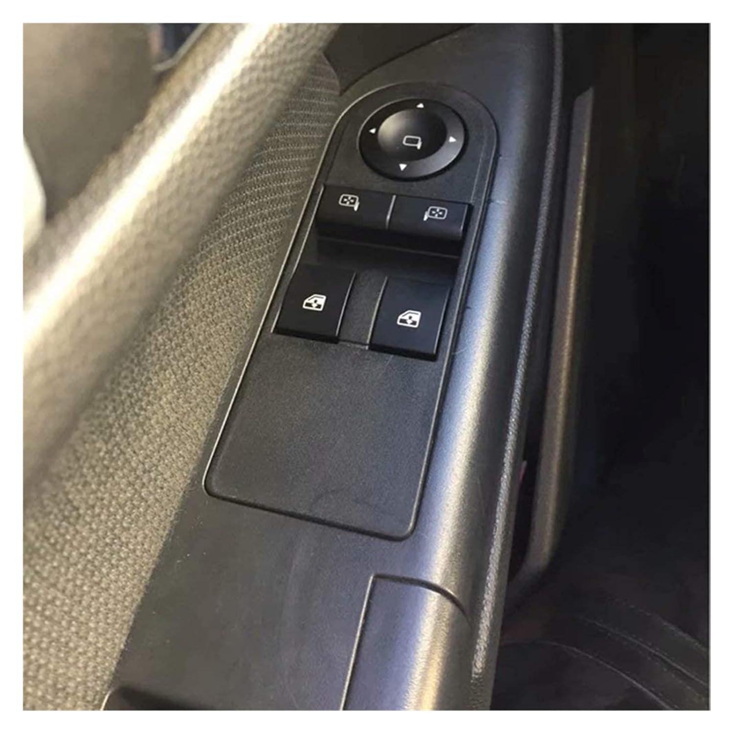 Compatible con Opel Astra H Zafira B Driver Master Interruptor de control de elevalunas eléctrico Consola de botón 13228879