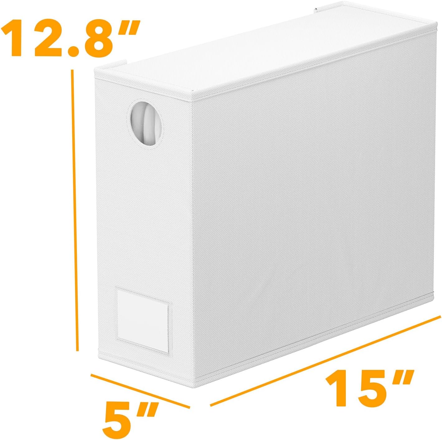 SpaceAid Paquete de 6 organizadores y almacenamiento de sábanas, organizador de sábanas plegable para armario de lino, juego de sábanas con ventana