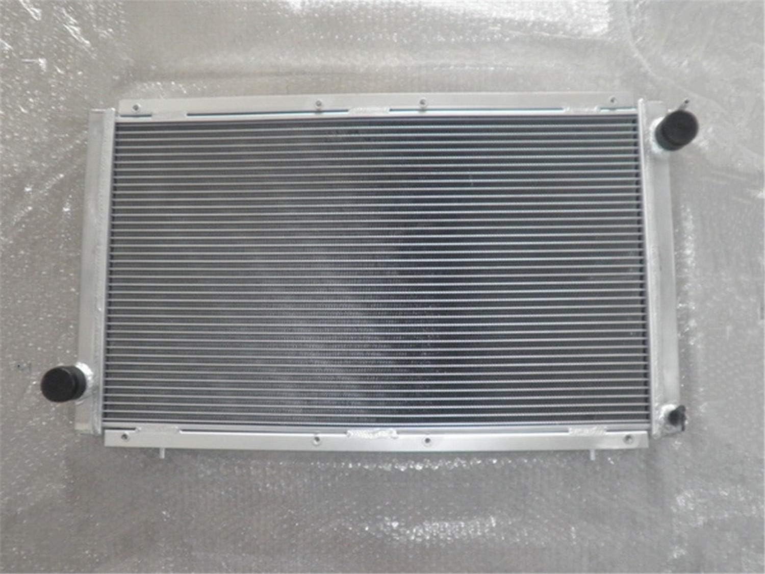 MONROE RACING Radiador de aluminio 2CORE para Subaru Impreza WRX STI GC8 2.0L EJ20 1992-2000 92 93 94 95 96 97 98 99 00 MANUAL MT repuesto