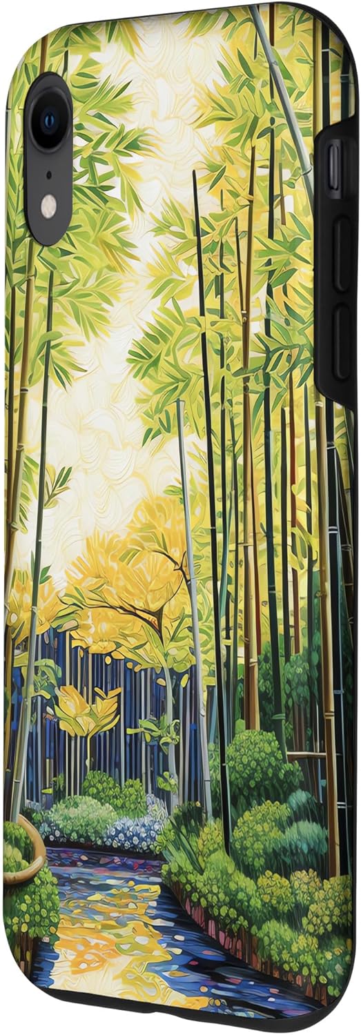 iPhone XR Bamboo Brilliance Unveiled Reveling in Nature’s Rich Colors Case