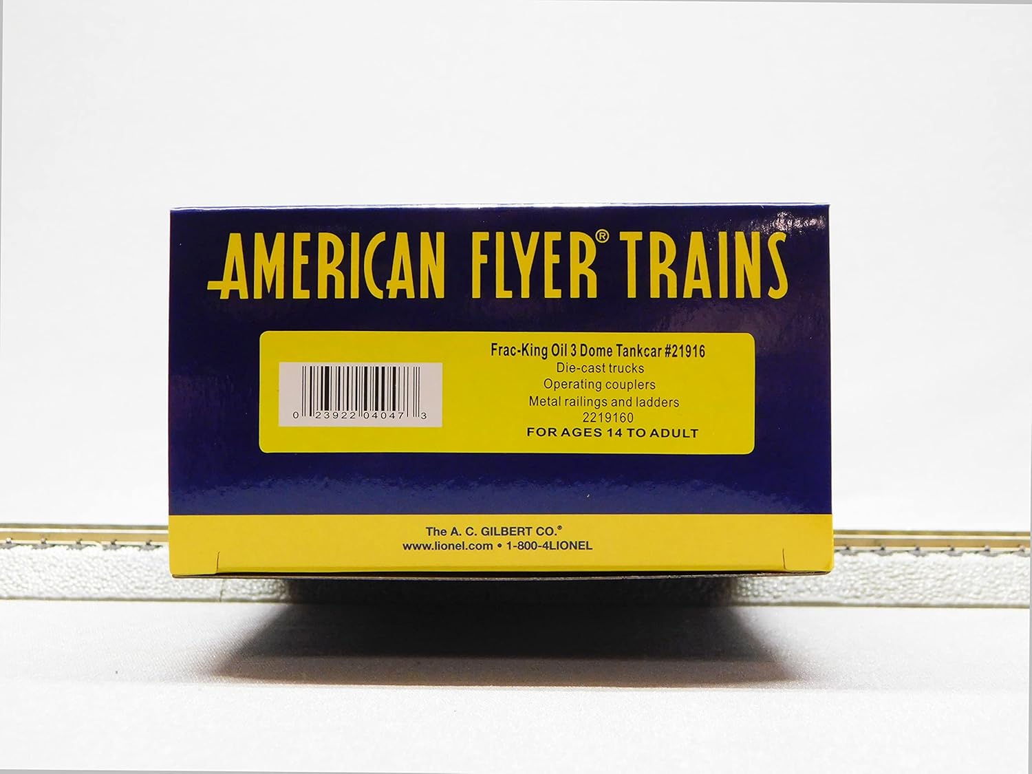American Flyer FRAC-King 3 Dome Tank CAR #21916 calibre S