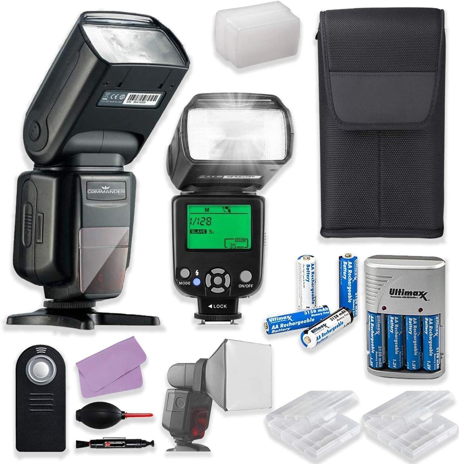 TRIOPO TR-586N Flash de zoom TTL totalmente automático para Nikon D3500 D3400 D5600 D5500 D5300 D7500, D750, D850, D7200, D610, D500, otras cámaras