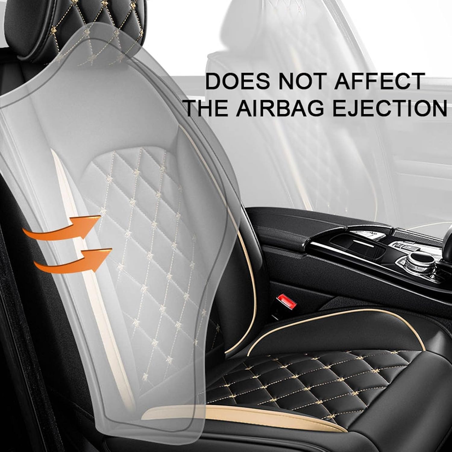 Funda impermeable para asiento de automóvil compatible con Mazda Mazda2, Mazda3, Mazda5, Mazda6, piel sintética, cubierta personalizada de 5
