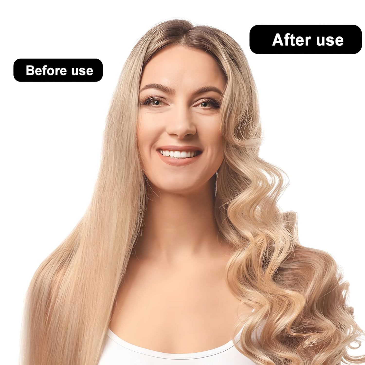 Heatless Aimin Hair – Rodillos para dormir, rizos sin calor para cabello largo, juego de rizadores sin calor durante la noche, herramienta de