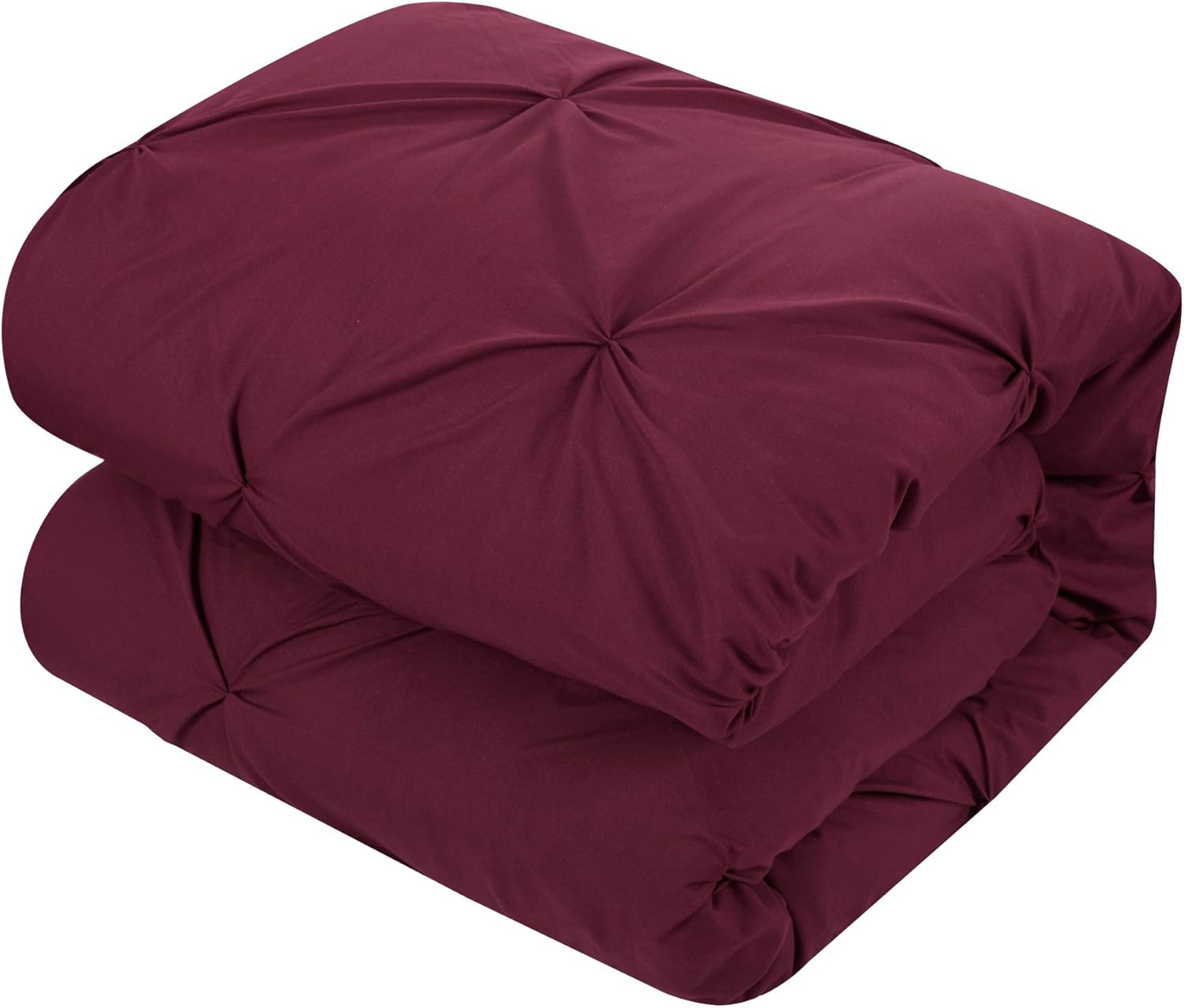 Chic Home Daya – Juego funda de edredón para cama tamaño king, color beige de 4 piezas