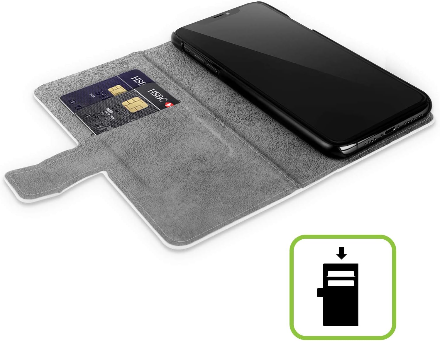 Head Case Designs Officially Licensed Wyanne Quiet Nature 2 Leather Book Wallet Case Cover Compatible with Google Pixel 8