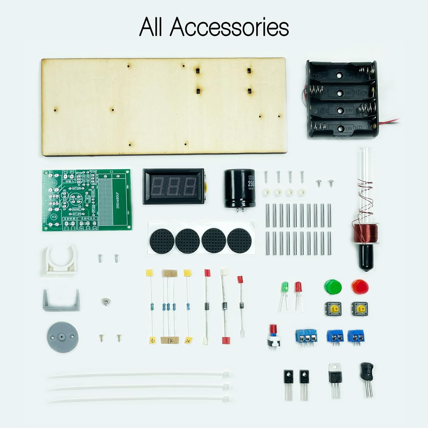Kit de práctica de soldadura electrónica EI Mini módulo convertidor de voltaje adecuado para estudiantes, adolescentes, adultos, kits de bricolaje