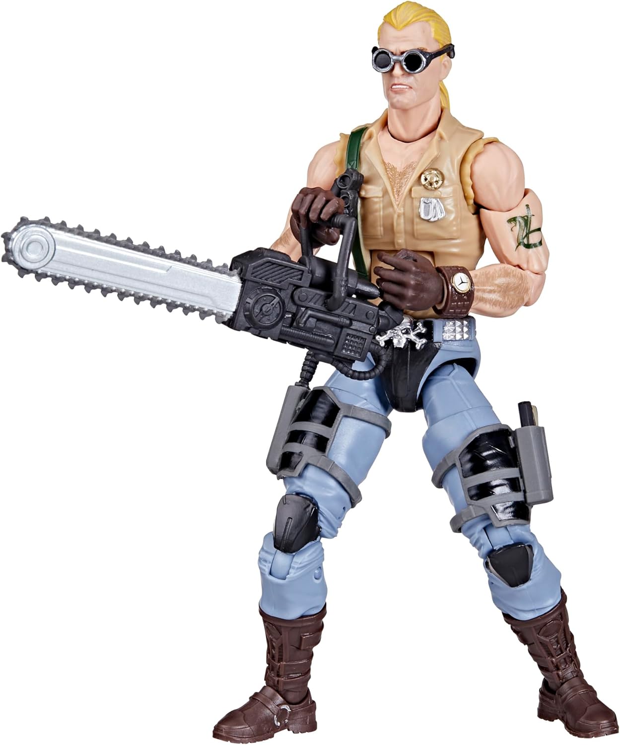 G.I. Joe Classified Series Dreadnok Buzzer, figura de acción coleccionable, 106, figuras de acción de 6 pulgadas para niños y niñas, con 6 piezas de