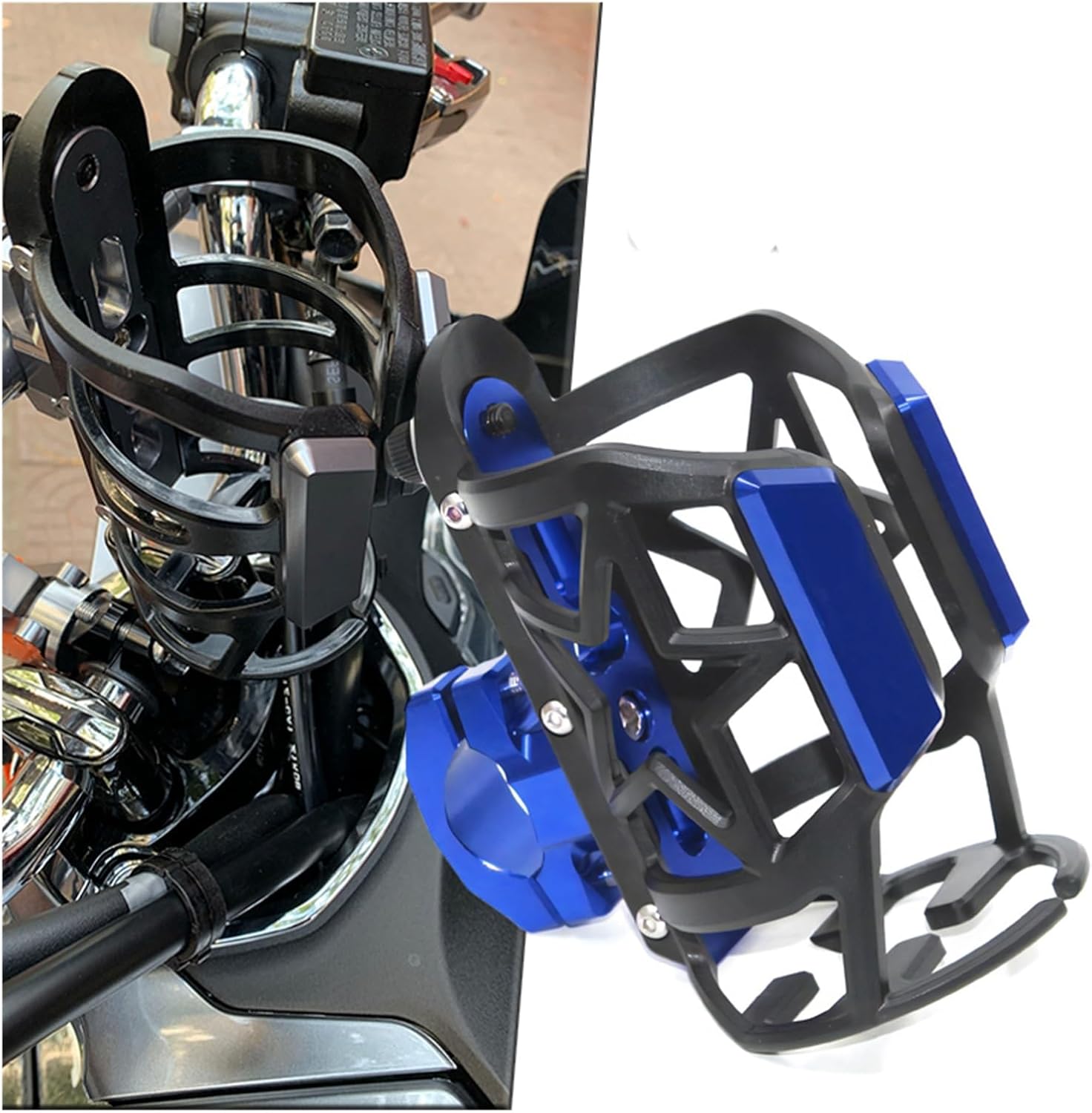 R1200GSR1250GS Accesorios de motocicleta de aventura, botella de agua, bebida, soporte para vasos para BM-&W R 1200 R 1250 GS LC ADV (Color  18,