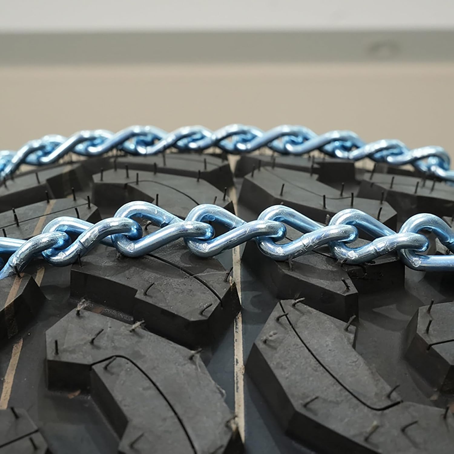SCITOO QG3229CAM – Cadenas de nieve para automóvil, camioneta, SUV, cadena de tracción universal de neumáticos de emergencia, cadenas de neumáticos