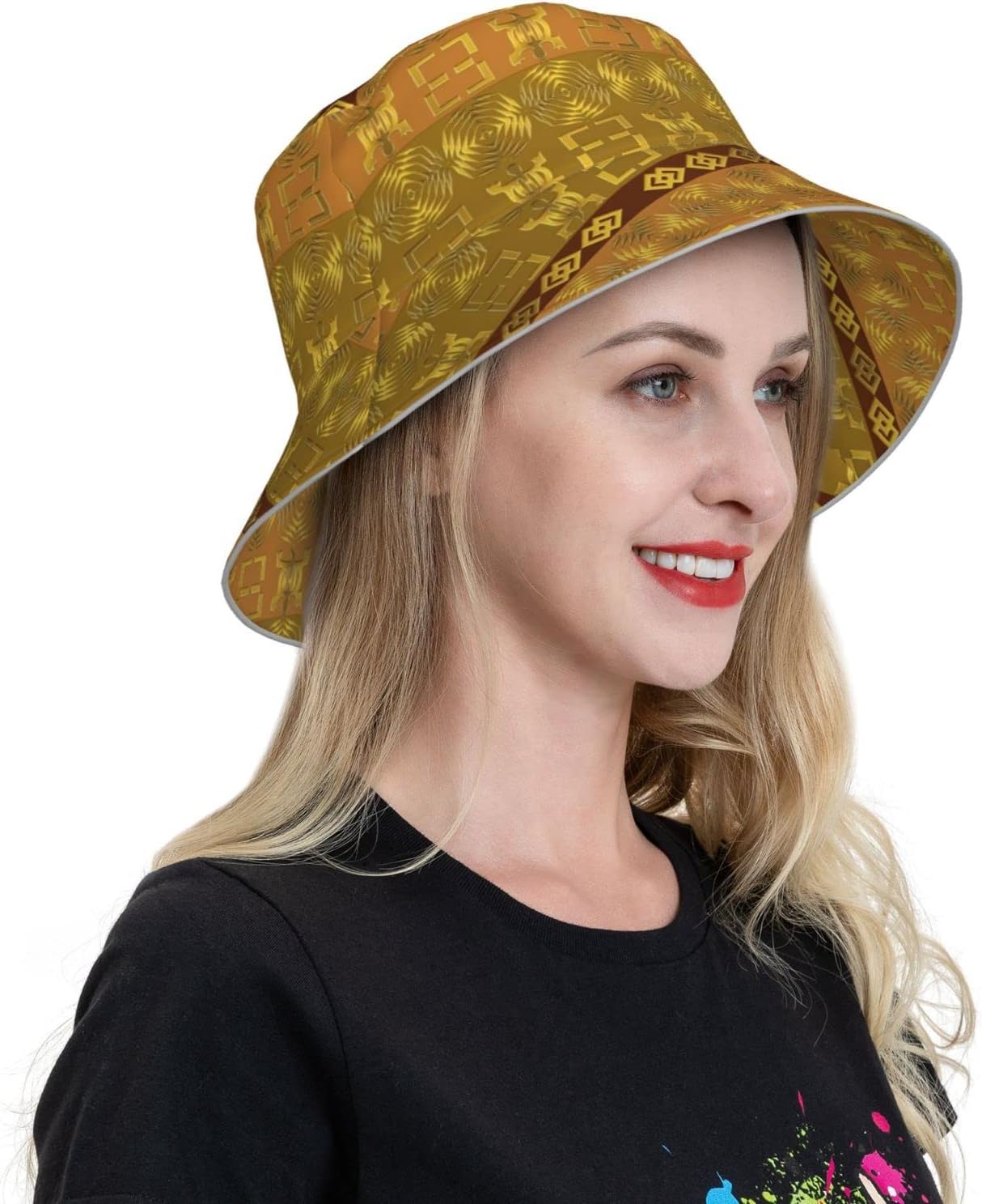 Sombrero de pescador plegable para unisex, protección solar de verano, gorra de playa al aire libre, ideal para viajes