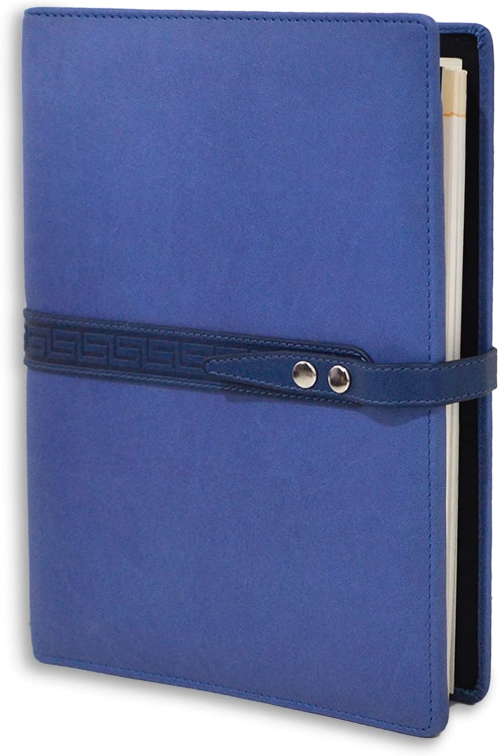 Agenda de oficina de lujo para hombres y mujeres, 288 páginas, planificador de papel grueso de 3.17 ozm, diario de escritura de cuero vegano, diario