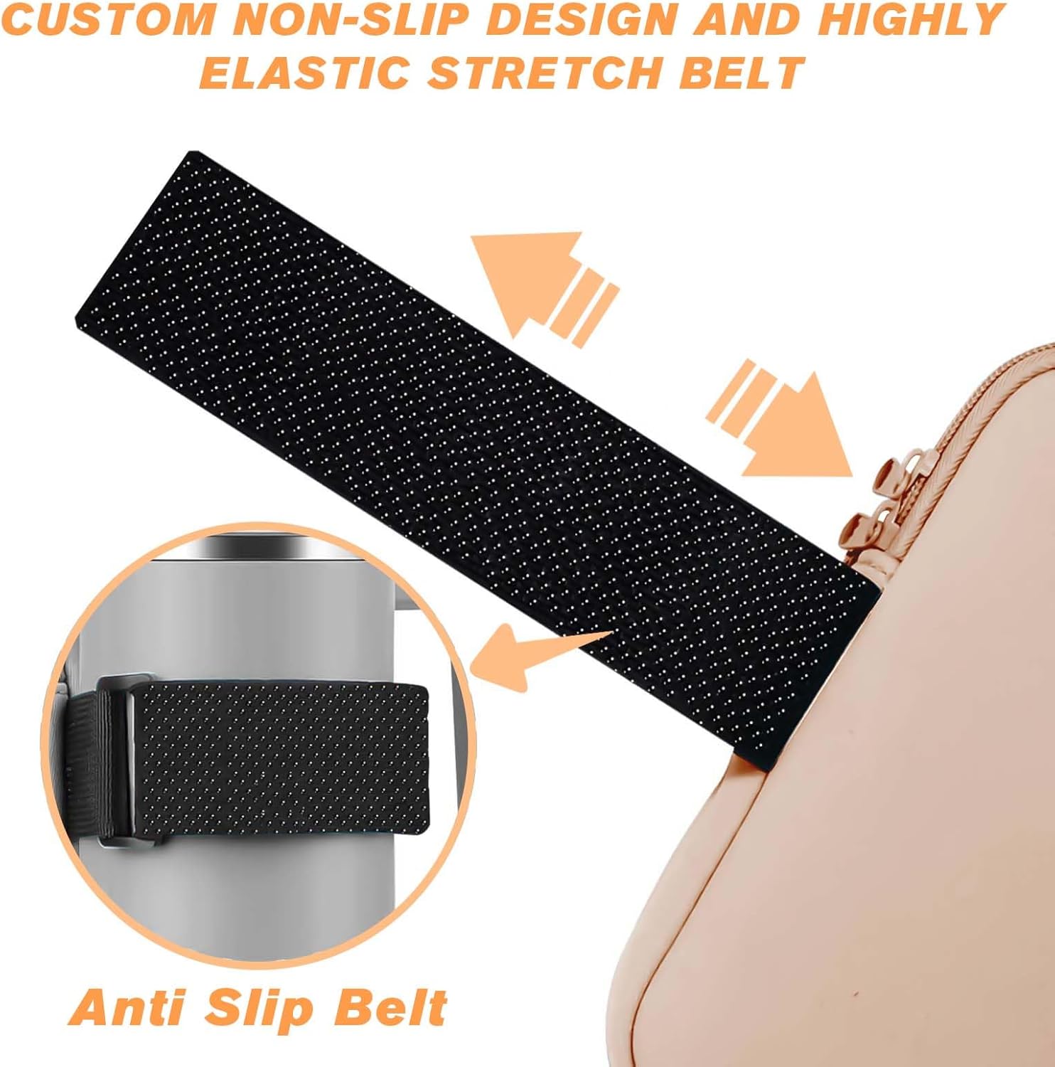 Bolsa para botella de agua Stanley Quencher Adventure de 40 onzas, accesorios para vaso de gimnasio para mujer, bolsa de vaso para tarjetas, llaves,
