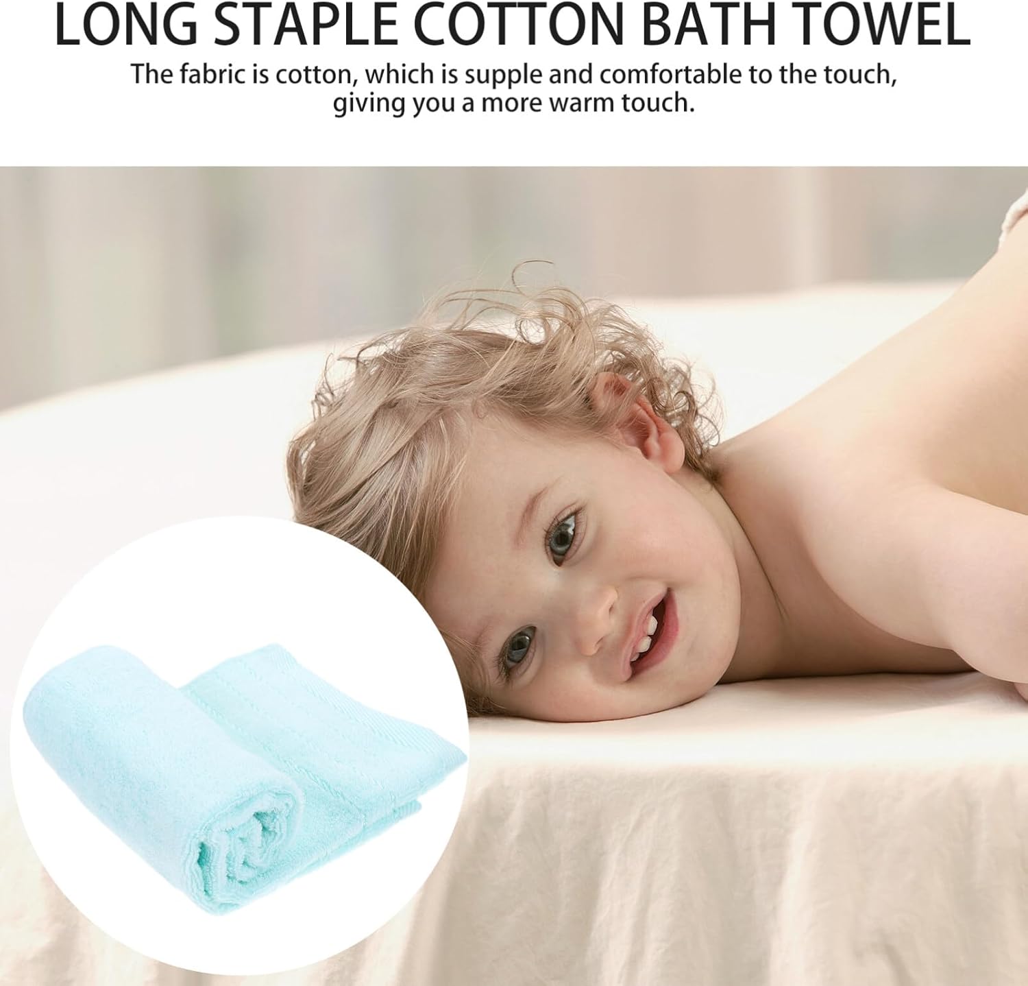 Alipis 2 toallas de baño súper suaves y absorbentes, de 28 x 13 pulgadas, absorbentes, de secado rápido, toallas grandes y ligeras para invitados,