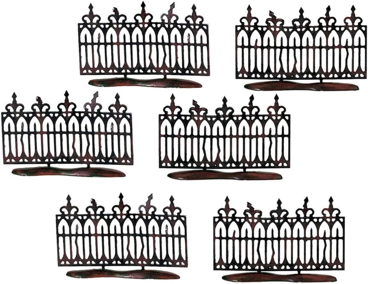 Cerca de hierro forjado Department 56 espeluznante, set de 6