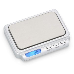 American Weigh Scales – Mini báscula digital de bolsillo – Multiuso, 600 x 0.00 oz – CARD2-600-SIL – Plata American Weigh Scales – Mini báscula digital de bolsillo – Multiuso, 600 x 0.00 oz – CARD2-600-SIL – Plata