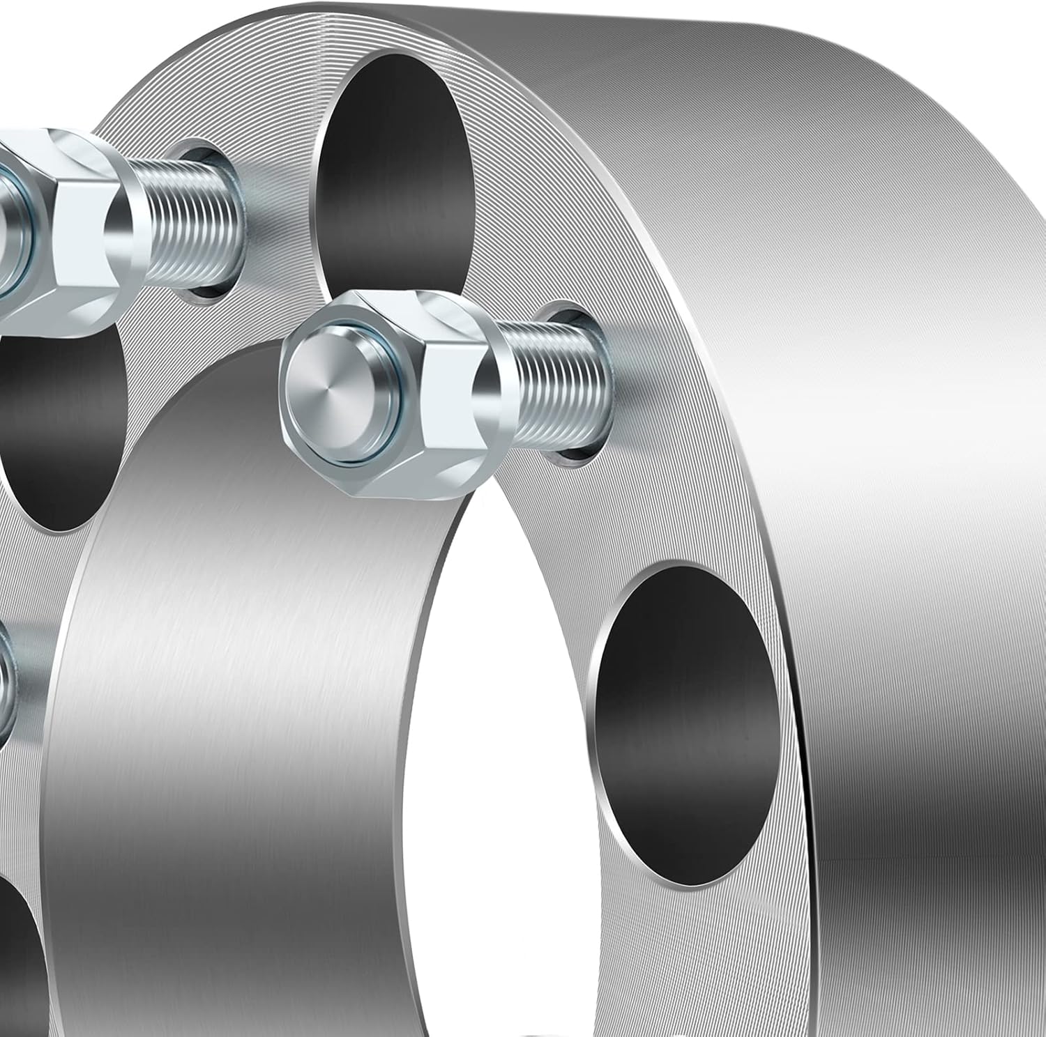 ECCPP 4 espaciadores de rueda de 6 lengüetas de 2 pulgadas, 6 x 5.5 a 6 x 5.5 pulgadas, 0.236 x 5.500 in, 4.252 in para QX56 2004-2013  para Armada