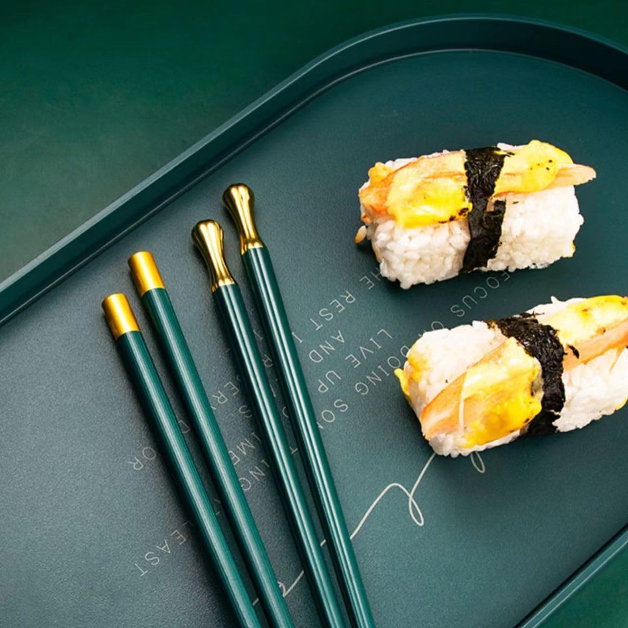 Random Mood Palillos reutilizables aptos para lavavajillas, palillos de cocina, palillos coreanos japoneses chinos, palillos de fibra de vidrio,