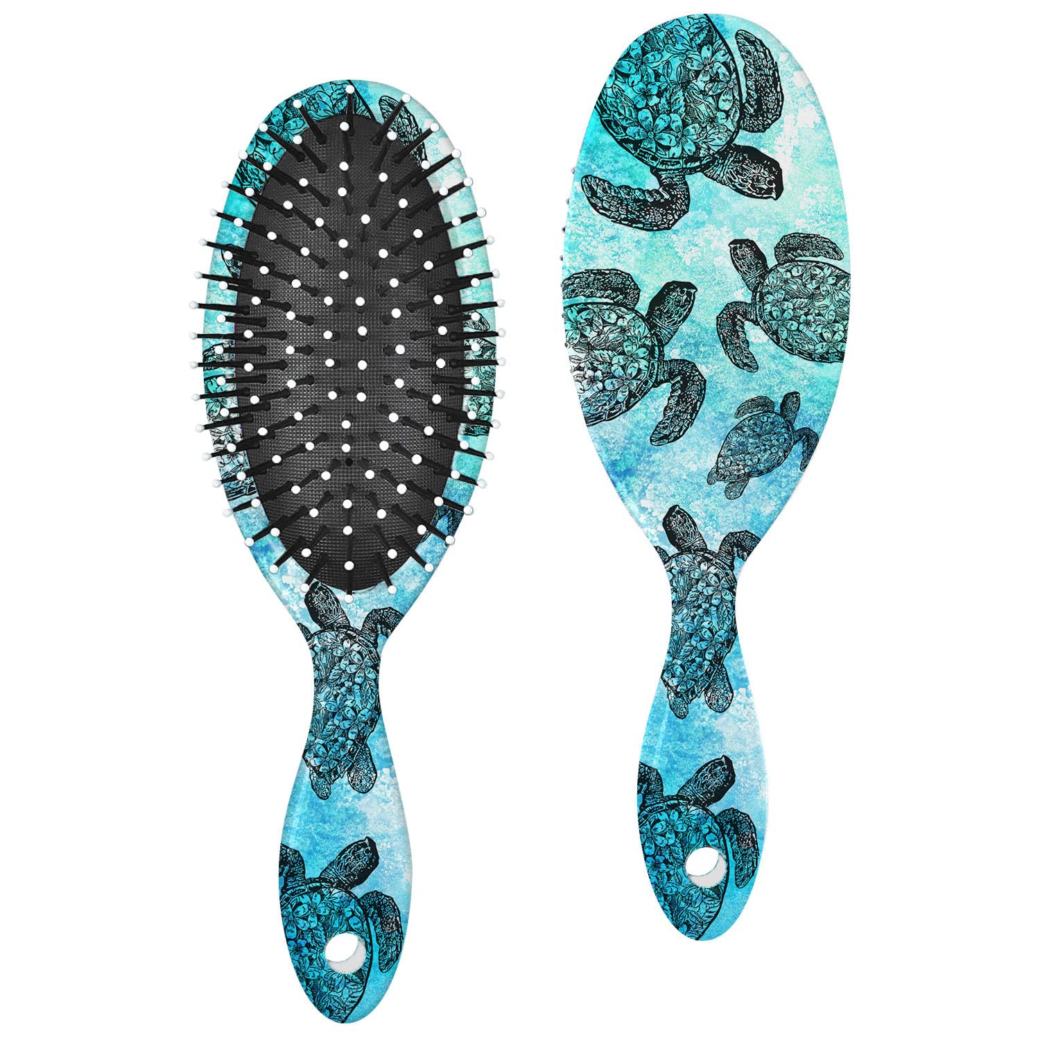 WIRESTER Cepillo desenredante para el cabello, cepillo de pelo seco y húmedo para todo tipo de cabello, cepillo de peine para mujeres y niñas,