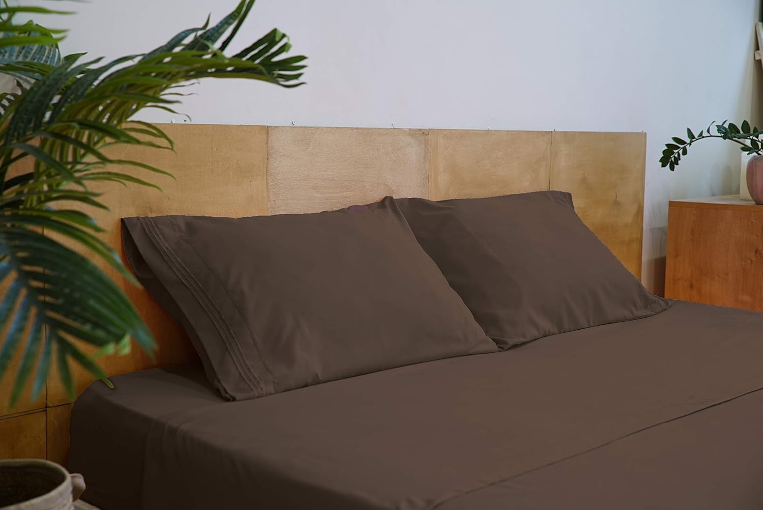 Mezzati Colección Prestige 1800 – Juego de sábanas de lujo, suave y cómoda, de microfibra cepillada