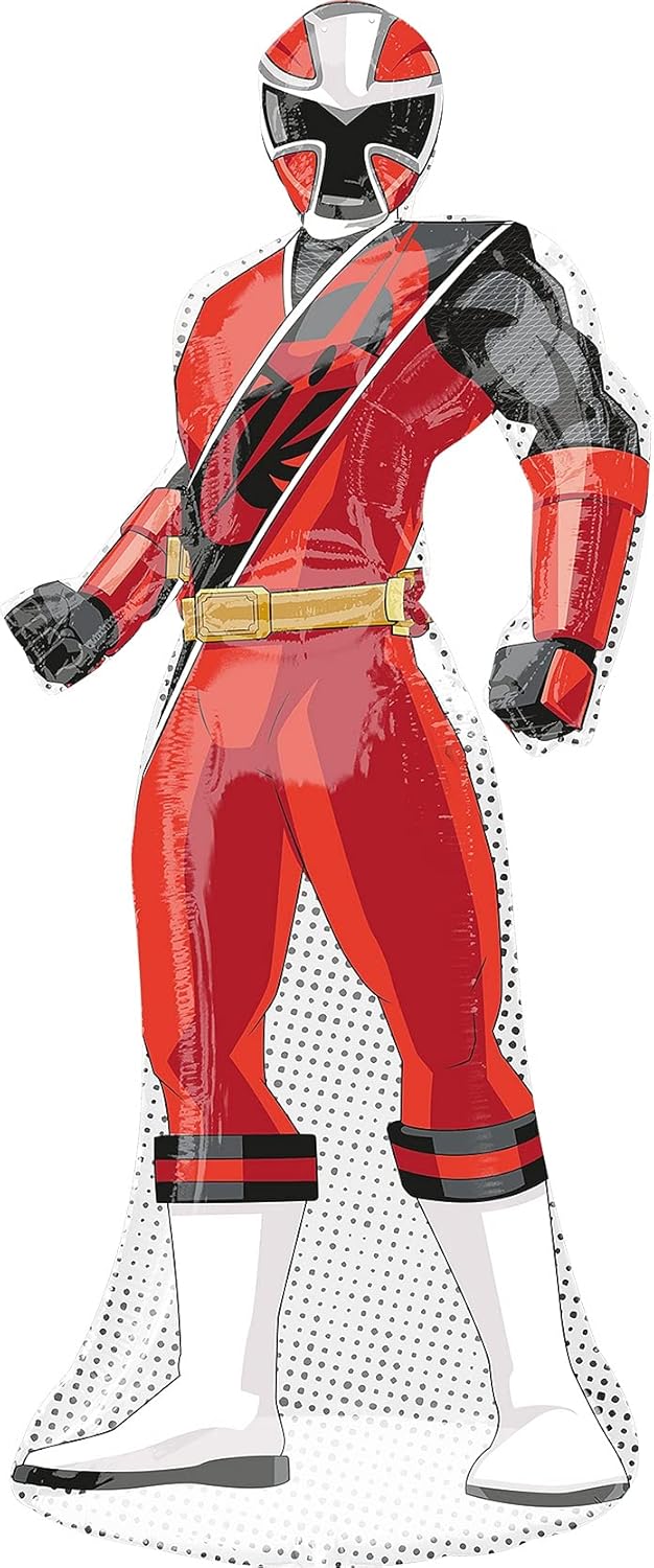 Power Rangers – Suministros para fiesta de cumpleaños desata las decoraciones de ramo de globos de poder con acero ninja y Jumbos de Megaforce