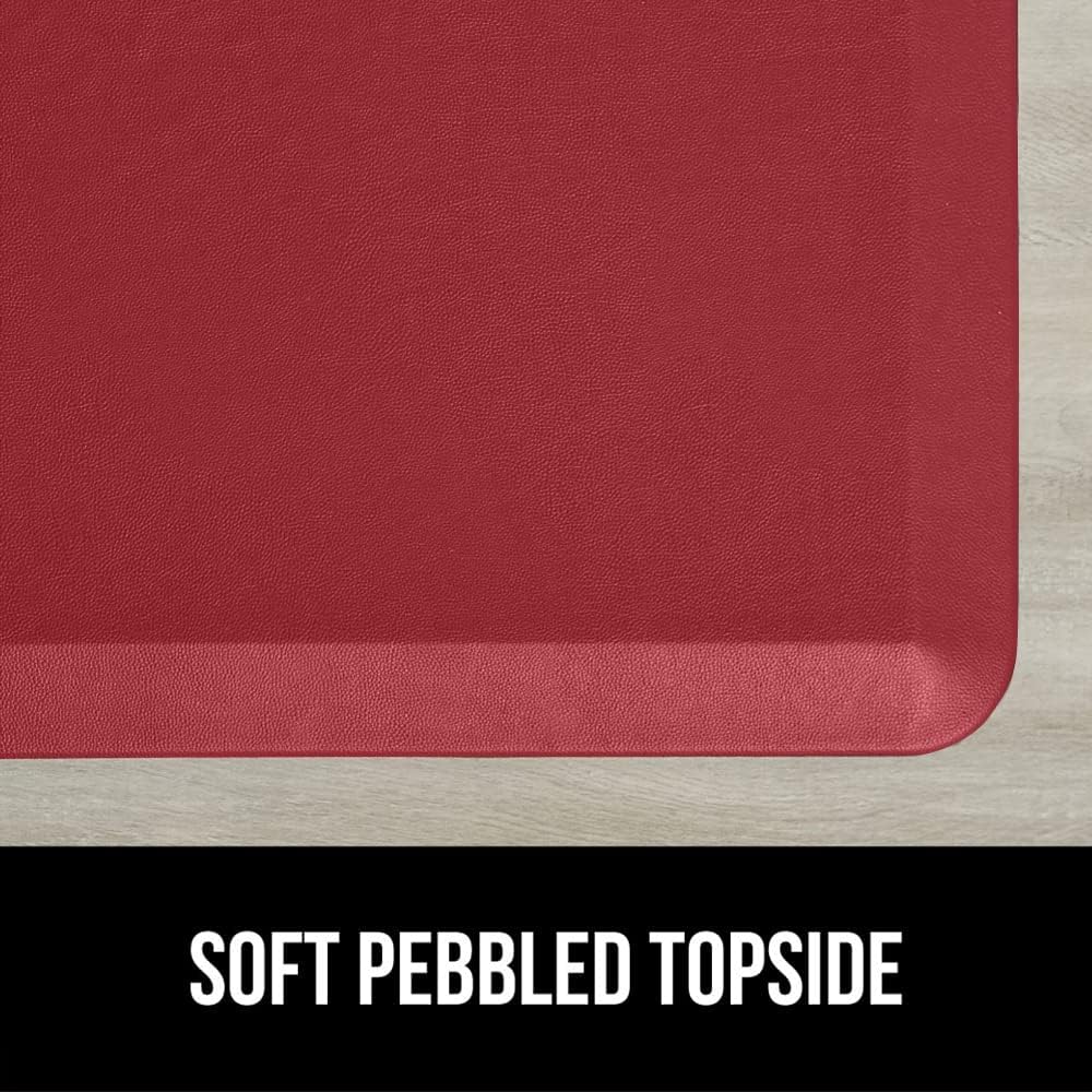 Gorilla Grip – Tapete acolchado antifatiga para cocina y más, grueso y ergonómico, cubierta impermeable resistente a los arañazos, de espuma,