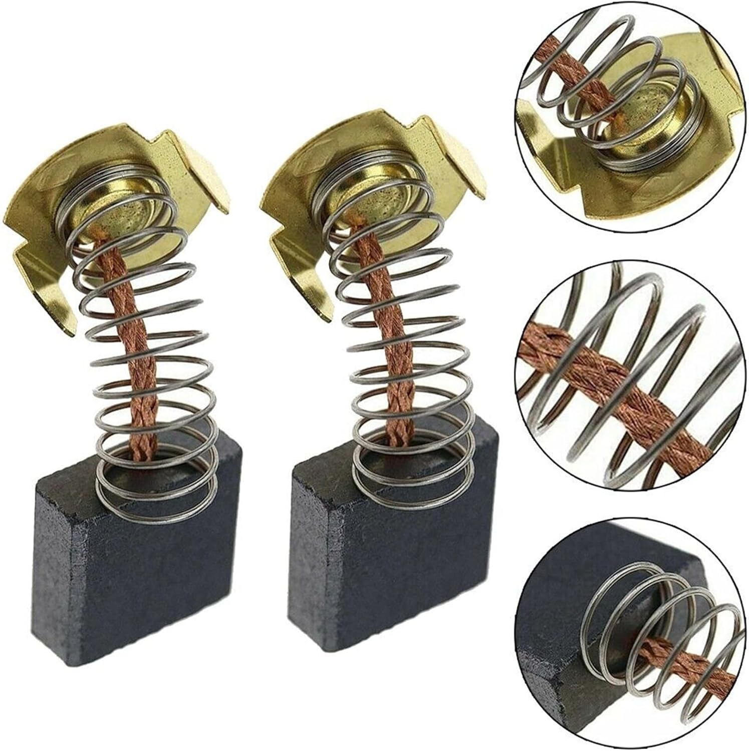 Cepillos de carbón carbones para amoladora angular Makita CB-204 CB204 CB203 CB202 CB200 191953-5 191957-7