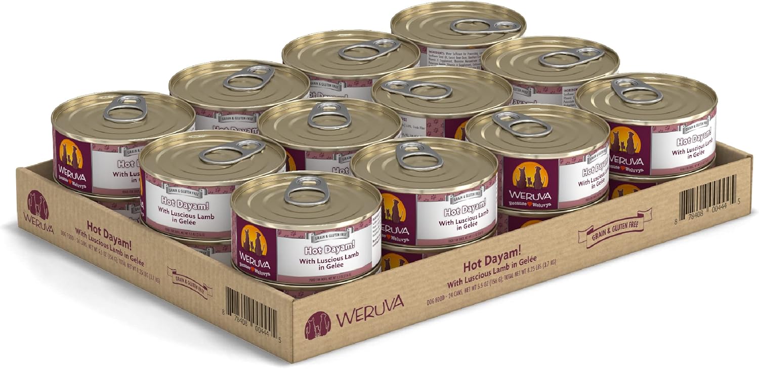 Weruva comida para perros enlatada sin granos