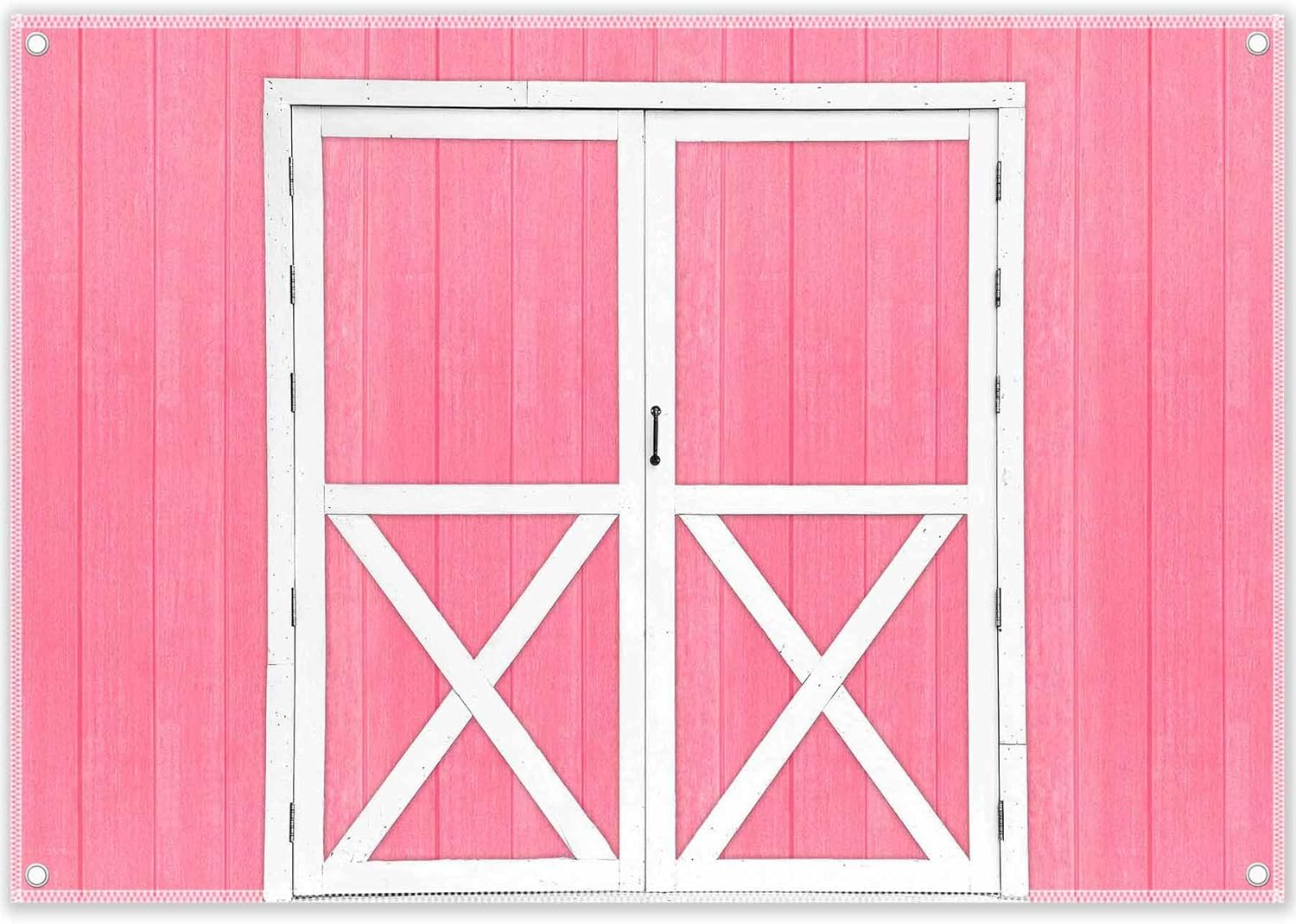 ZTHMOE Telón de fondo de madera de granero rosa de 10 x 8 pies para fotografía, fondo de vaquera de granja occidental, feliz cumpleaños, retratos